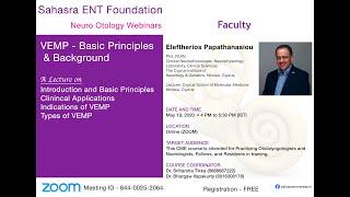 Neuro Otology | VEMP - Basic Principles | Eleftherios Papathanasiou