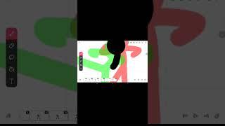 animating a punch and kick combo! | #shorts