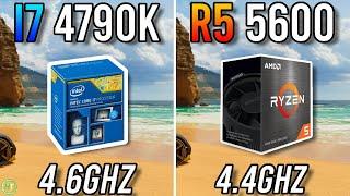 Intel i7 4790k OC vs Ryzen 5 5600 - Should You Upgrade?