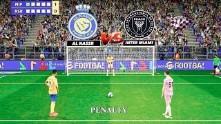 Inter Miami vs AL Nassr Penalty Kick | Leo Messi vs Cristiano Ronaldo 