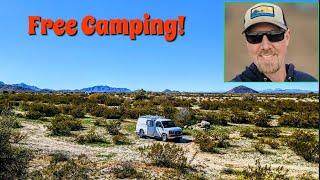 Van Life Boondocking! Free Camping Buckeye AZ! 