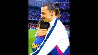 Messi & Zlatan Friendship 