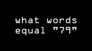 The Deep and Intricate Meaning of The Number 79