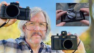 Deconstructing a Panoramic FILM Camera! Toy Camera Holga 135 Pan vs Lomography Sprocket Rocket!