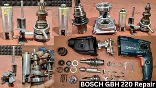 BOSCH GBH 220 HAMMER DRILL REPAIR | BOSCH HAMMER DRILL REPAIR | 2 20MM HAMMER DRILL Technical sritam