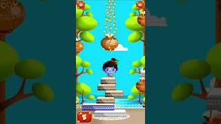Little Krishna game with hare Krishna govinda song New update #littlekrishna #popular  #trending