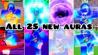 How To Find All 25 New Auras In “Find The Auras” | Roblox #roblox