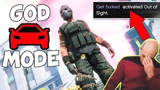 GODMODE Corvette ATTACKS My SYG!! in GTA Online