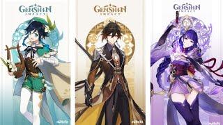 Trio Archon So Far - Genshin Impact #Shorts