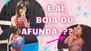 DESAFIO NA PISCINA!!!   BOIA OU AFUNDA???