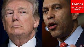 BREAKING NEWS: Hakeem Jeffries Excoriates Trump For Strike On Iran Without Consulting Congress