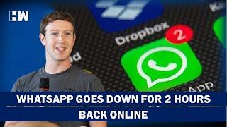 Headlines: WhatsApp Suffers Brief Outage In India and Across Globe| Whatsapp Down | Meta