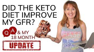 PKD and the Vegan Keto Diet 18-Month Update, My GFR and Creatinine Results Plus Q&A