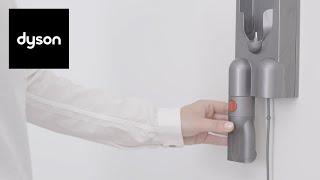 How to set up the docking station for your Dyson Humdinger™ cordless handheld vacuum