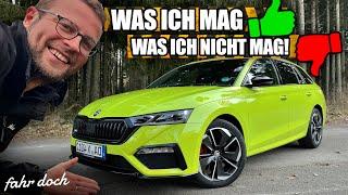 Skoda Octavia RS Combi 2.0 TSI | Was ich mag / Was ich nicht mag | Fahr doch