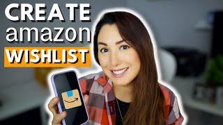 how to create an amazon wishlist from your mobile