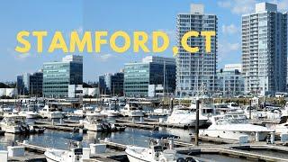 Stamford, CT | Driving Downtown 4K