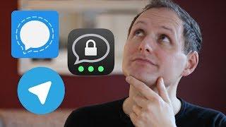 Signal Messenger vs Telegram vs WhatsApp vs Threema