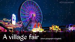 A village fair | paragraph in English | Studyment