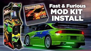 Fast and Furious Mod Kit Install for Arcade1up