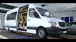 Переоборудование Mercedes Sprinter в туристический микроавтобус