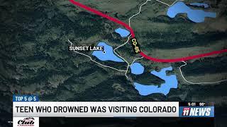 Teen who drowned at Sunset Lake identified