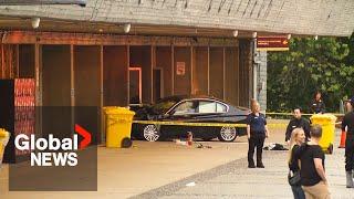 Car drives into doors of Vancouver's Pacific Coliseum during Cirque du Soleil show