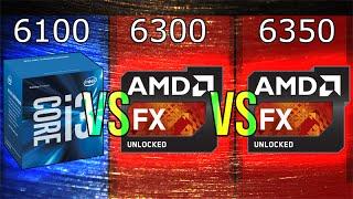 [DEUTSCH] Intel i3-6100 vs AMD FX-6300 vs FX-6350