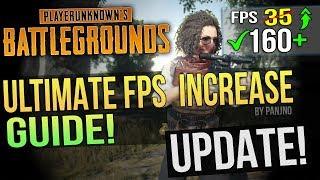  BATTLEGROUNDS: New UPDATE! Dramatically increase performance / FPS with any setup! Lag drop fix