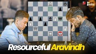 Incredible Resourcefulness in Endgame - Abdusattorov v Aravindh | 10th Gashimov Memorial Blitz