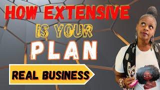 How Extensive Is Your Plan? Do You Have A Plan