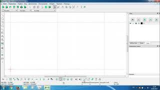 LibreCAD 3 урок "Создание собственной панели"