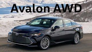 2021 Toyota Avalon AWD – First-ever Avalon AWD, Adds All-Weather Capability