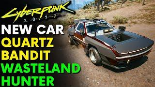 Cyberpunk 2077 - New Quartz Bandit Wasteland Hunter Car Mod