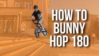 Как сделать ванети на bmx | How to bunny hop 180