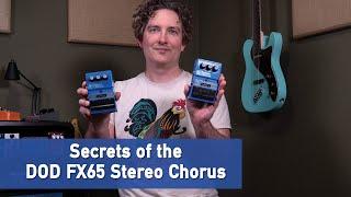 DOD FX65 Chorus: How I Use Them
