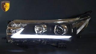 Тюнинг фары Тойота Королла / Headlights Toyota Corolla E160 E170 Lexus Style