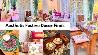 Festival Preparation | Home Decor Essentials | Aesthetic Myntra Finds | Diwali Decor Ideas