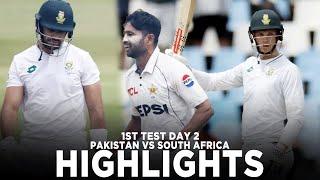 Full Highlights | South Africa vs Pakistan | 1st Test Day, 2 | PCB | ME2K