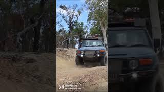 FJ Cruisin' through the outback.