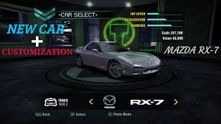 NFS CARBON | Part 16 | New Car + Customization | Mazda RX-7