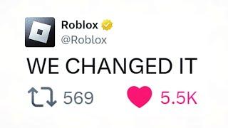 Roblox Actually Responded... and its good