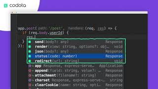 Codota AI Code Completions for Node.JS