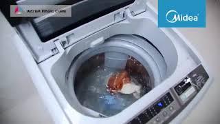 Midea top load washing machine demo