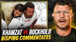 BISPING reacts: KHAMZAT CHIMAEV vs LUKE ROCKHOLD | Grappling Match BREAKDOWN