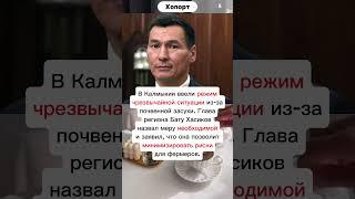 Бату Хасиков, глава республики Калмыкия #хопорт #новости #будущее