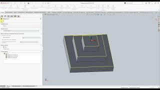 Обучение Solidcam, базовый урок №9. Модуль 2.5D- Определение фасок