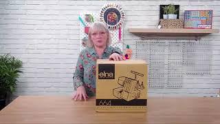 Unboxing the Elna 664 Overlocker with Elna's Jayne Brogan