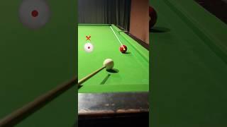 How to perfectly aim the ball near the cushion in snooker tips for beginners #snooker #billiards