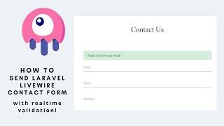 Laravel-Livewire Tutorial - How To Send A Laravel-Livewire Contact Form